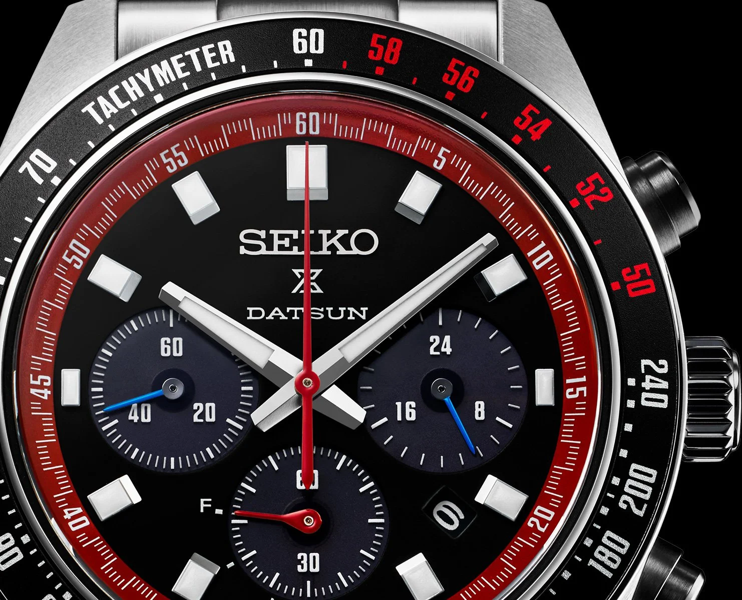 SEIKO Solar Speedtimer SSC957 Datsun 240Z Limited Edition